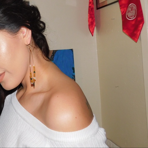 Off shoulder crop top - Picture 4 of 5